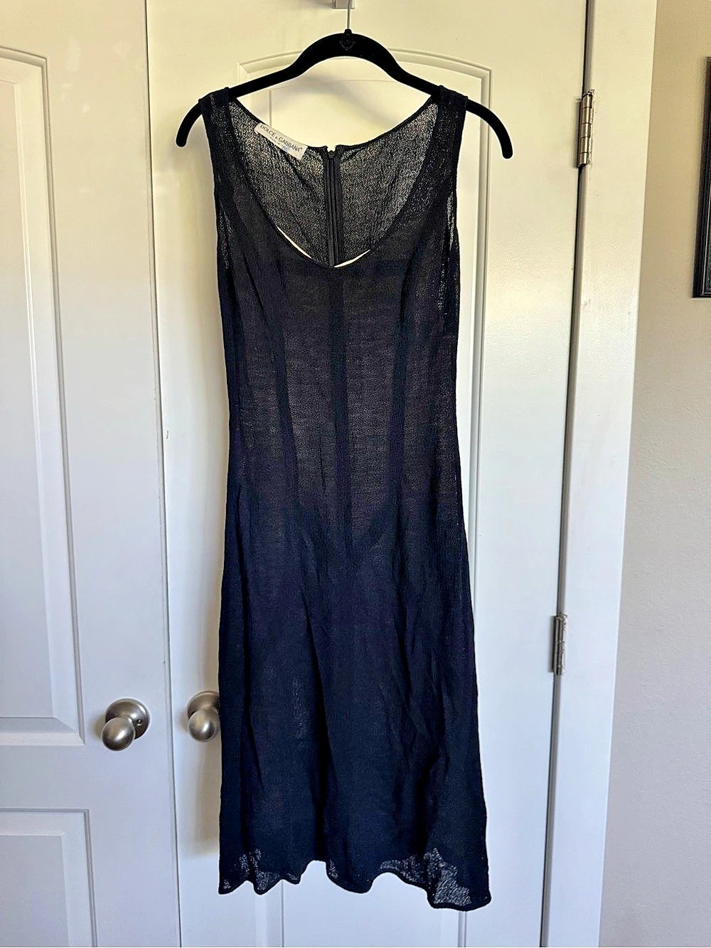 Vintage 90s Dolce & Gabbana Black Dress